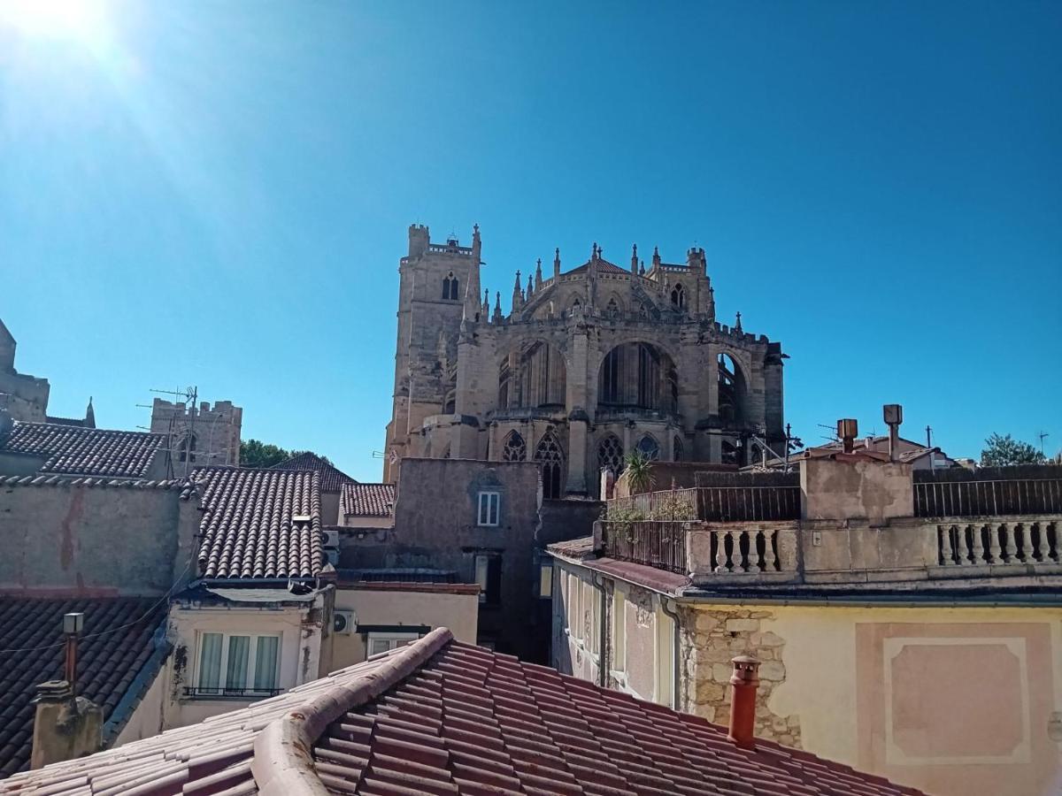 Studio Terrasse Vue Cathedrale Narbonne Ngoại thất bức ảnh